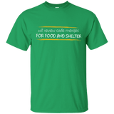 T-Shirts Irish Green / Small Reviewing Code For Food And Shelter T-Shirt
