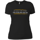 T-Shirts Black / X-Small Reviewing Code For Food And Shelter Women's Premium T-Shirt