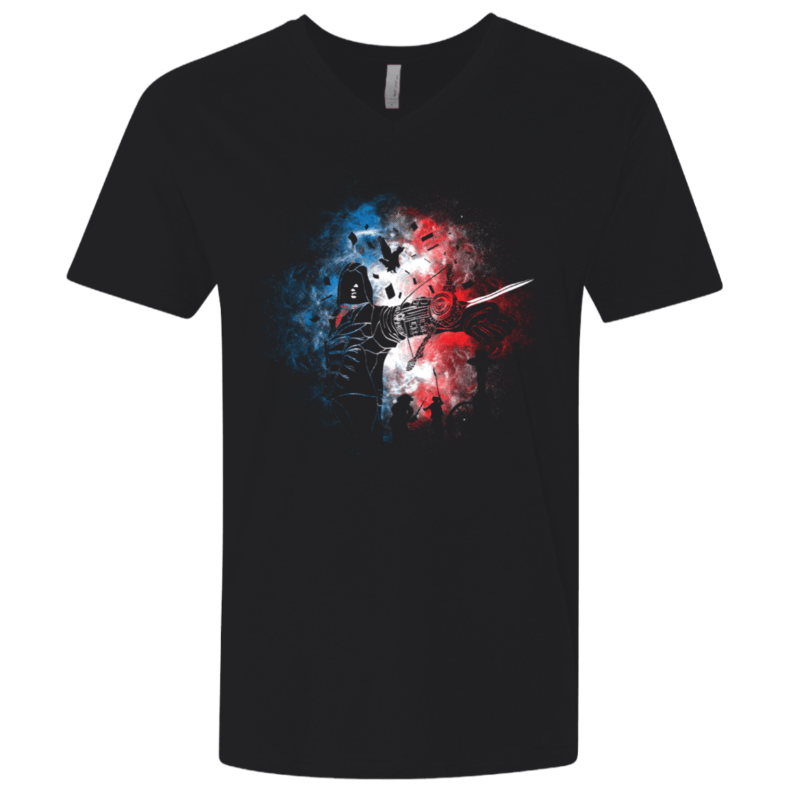 T-Shirts Black / X-Small Revolt Men's Premium V-Neck