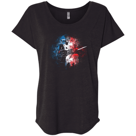 T-Shirts Vintage Black / X-Small Revolt Triblend Dolman Sleeve