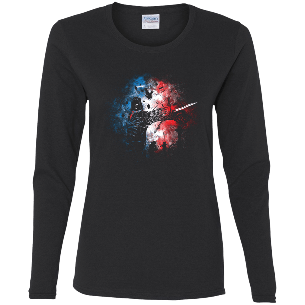 T-Shirts Black / S Revolt Women's Long Sleeve T-Shirt