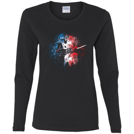 T-Shirts Black / S Revolt Women's Long Sleeve T-Shirt