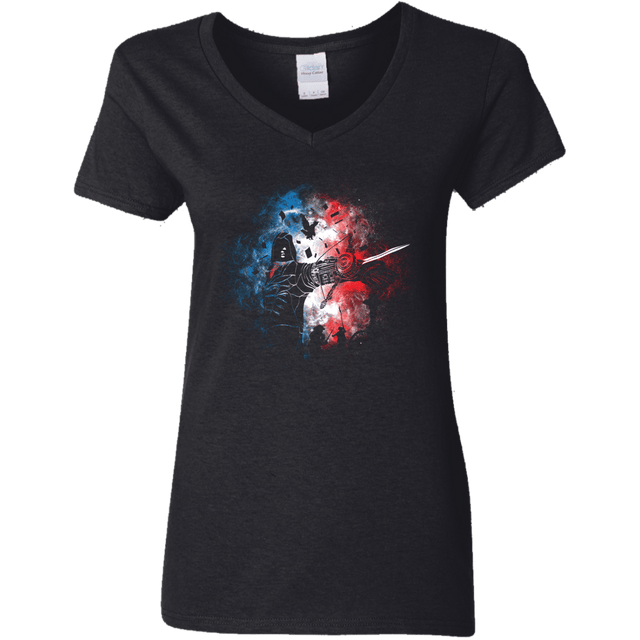 T-Shirts Black / S Revolt Women's V-Neck T-Shirt