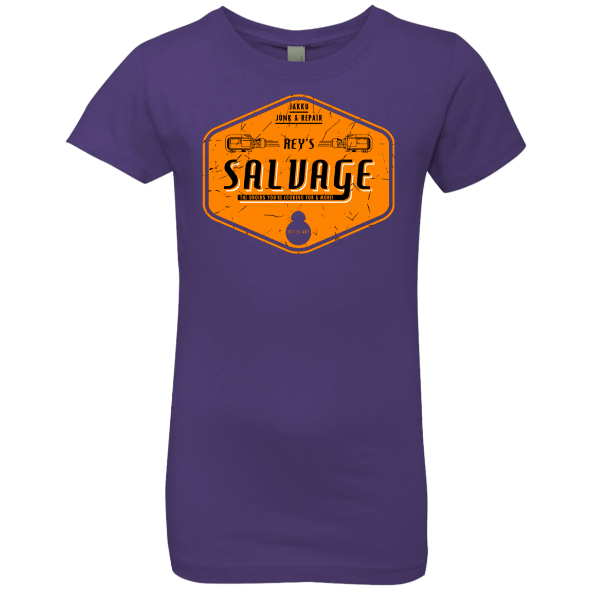 T-Shirts Purple Rush / YXS Reys Salvage Girls Premium T-Shirt