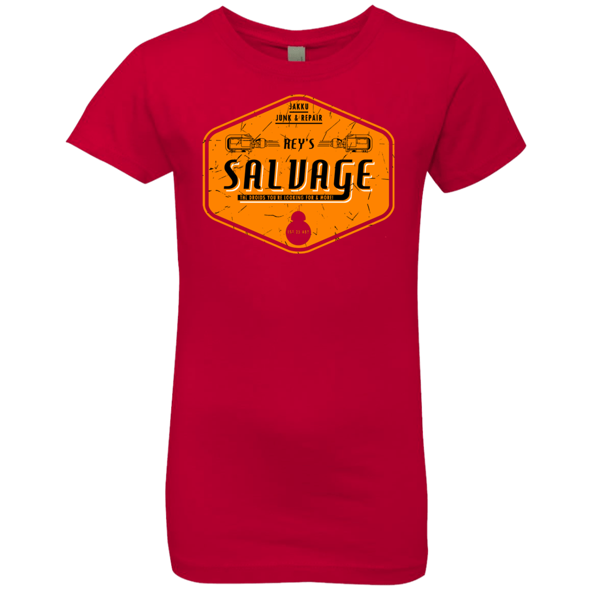 T-Shirts Red / YXS Reys Salvage Girls Premium T-Shirt