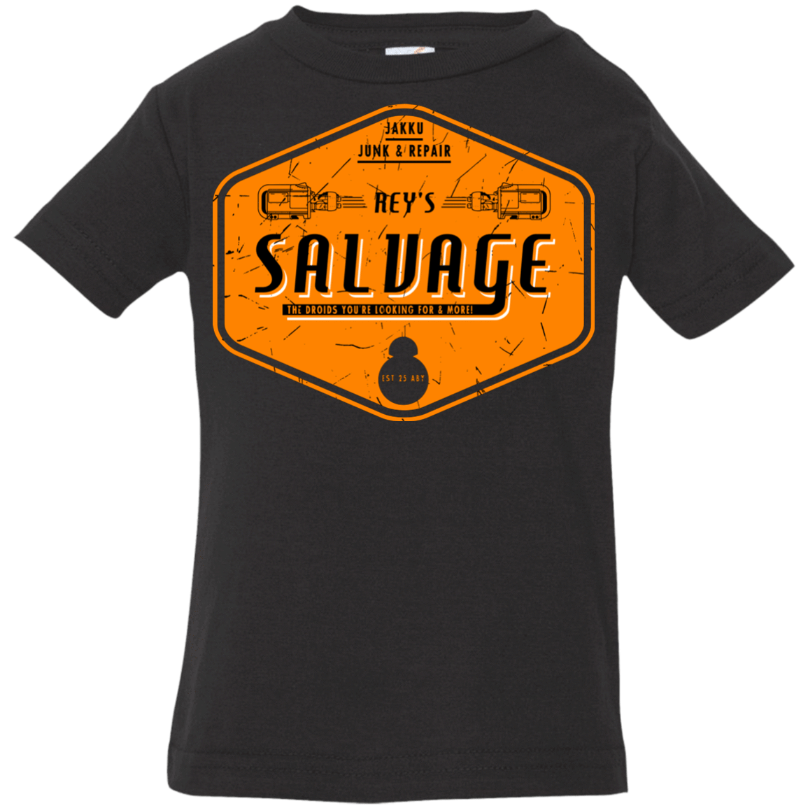 T-Shirts Black / 6 Months Reys Salvage Infant Premium T-Shirt