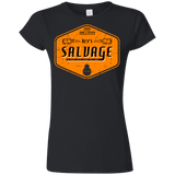 T-Shirts Black / S Reys Salvage Junior Slimmer-Fit T-Shirt