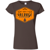 T-Shirts Dark Chocolate / S Reys Salvage Junior Slimmer-Fit T-Shirt