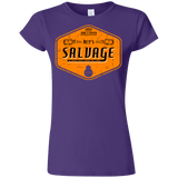 T-Shirts Purple / S Reys Salvage Junior Slimmer-Fit T-Shirt