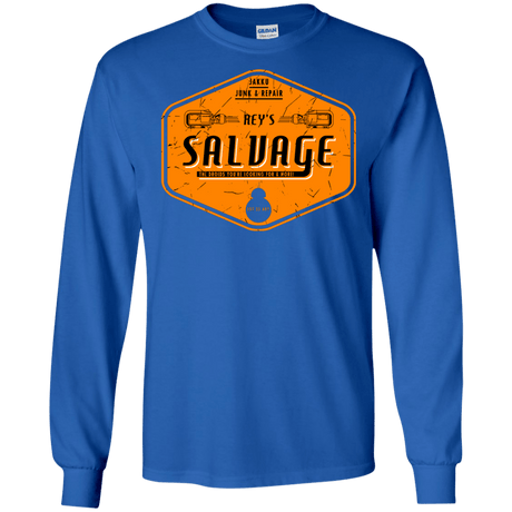 T-Shirts Royal / S Reys Salvage Men's Long Sleeve T-Shirt