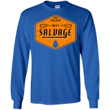 T-Shirts Royal / S Reys Salvage Men's Long Sleeve T-Shirt