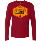 T-Shirts Cardinal / S Reys Salvage Men's Premium Long Sleeve