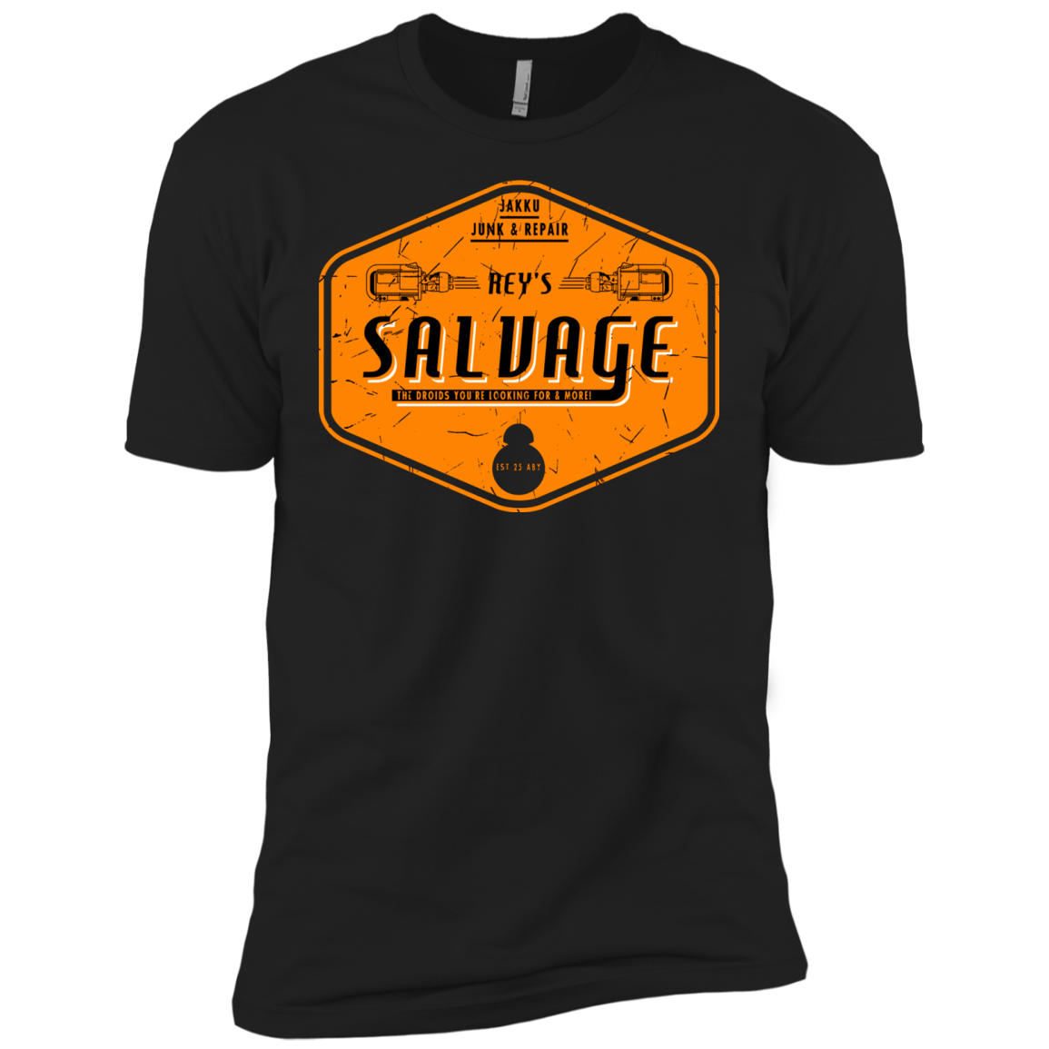 T-Shirts Black / X-Small Reys Salvage Men's Premium T-Shirt