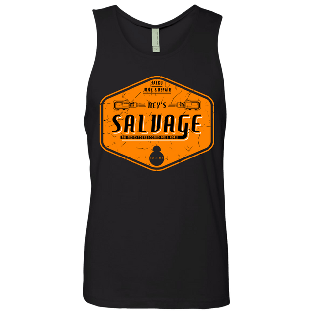 T-Shirts Black / S Reys Salvage Men's Premium Tank Top