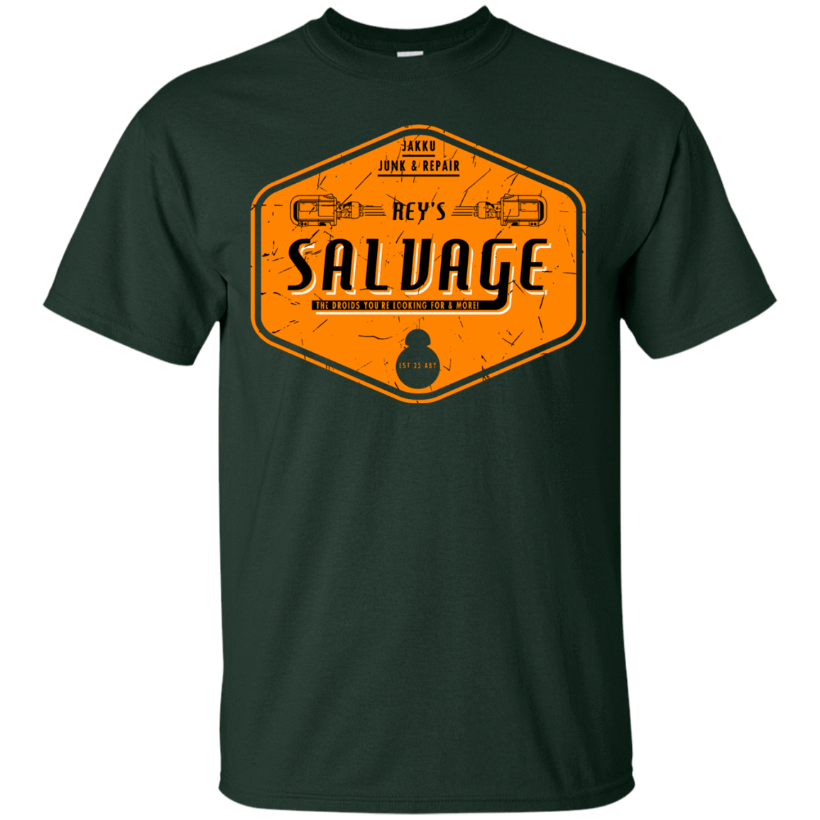 T-Shirts Forest / S Reys Salvage T-Shirt