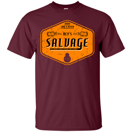 T-Shirts Maroon / S Reys Salvage T-Shirt
