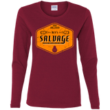 T-Shirts Cardinal / S Reys Salvage Women's Long Sleeve T-Shirt