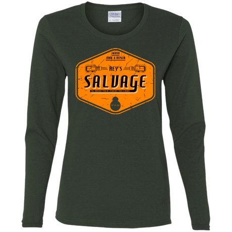 T-Shirts Forest / S Reys Salvage Women's Long Sleeve T-Shirt