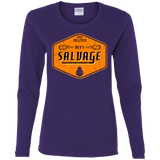T-Shirts Purple / S Reys Salvage Women's Long Sleeve T-Shirt