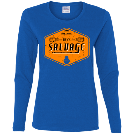T-Shirts Royal / S Reys Salvage Women's Long Sleeve T-Shirt