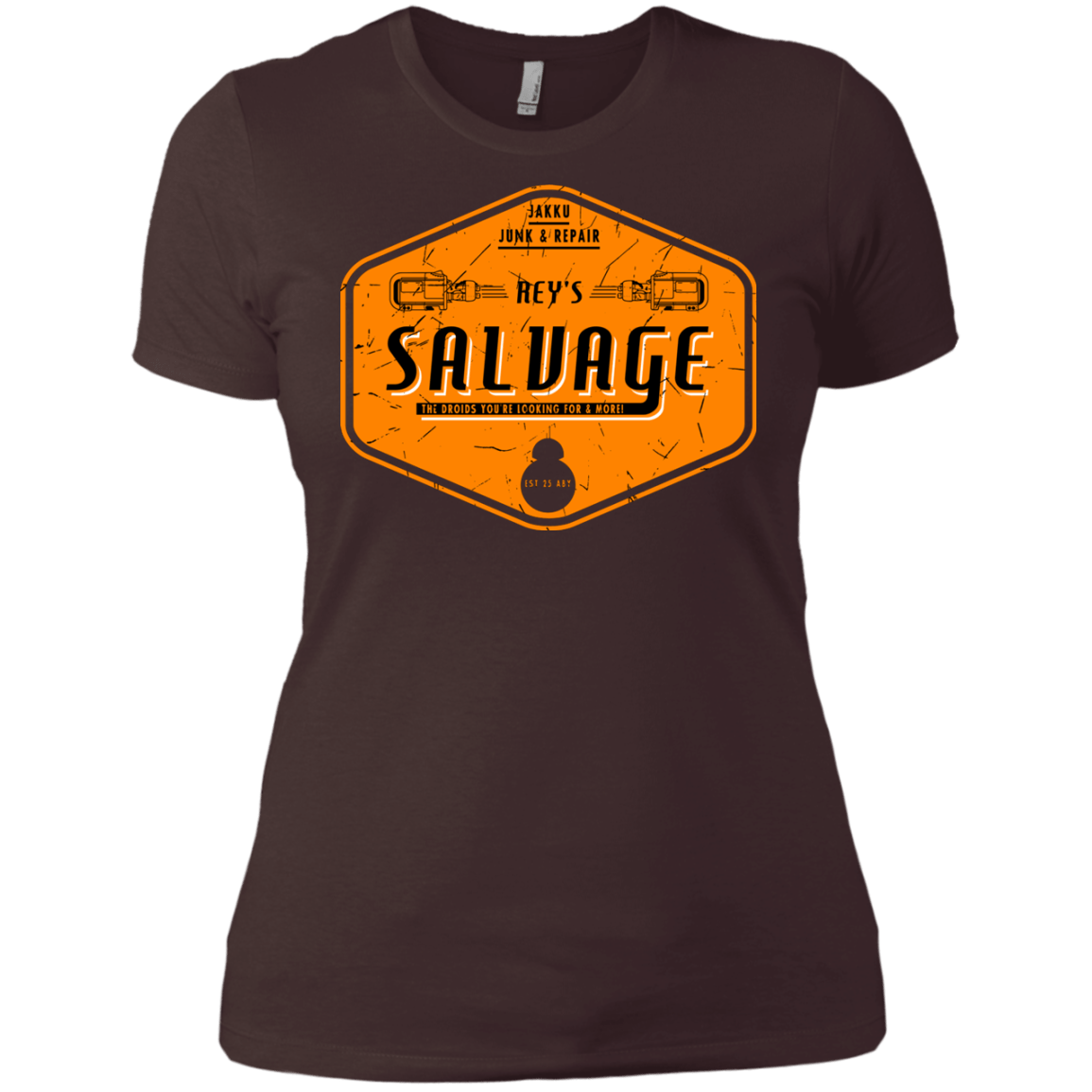 T-Shirts Dark Chocolate / X-Small Reys Salvage Women's Premium T-Shirt