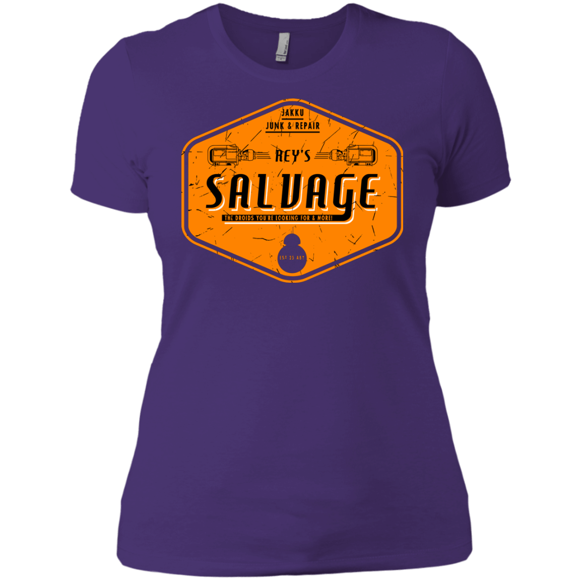 T-Shirts Purple Rush/ / X-Small Reys Salvage Women's Premium T-Shirt