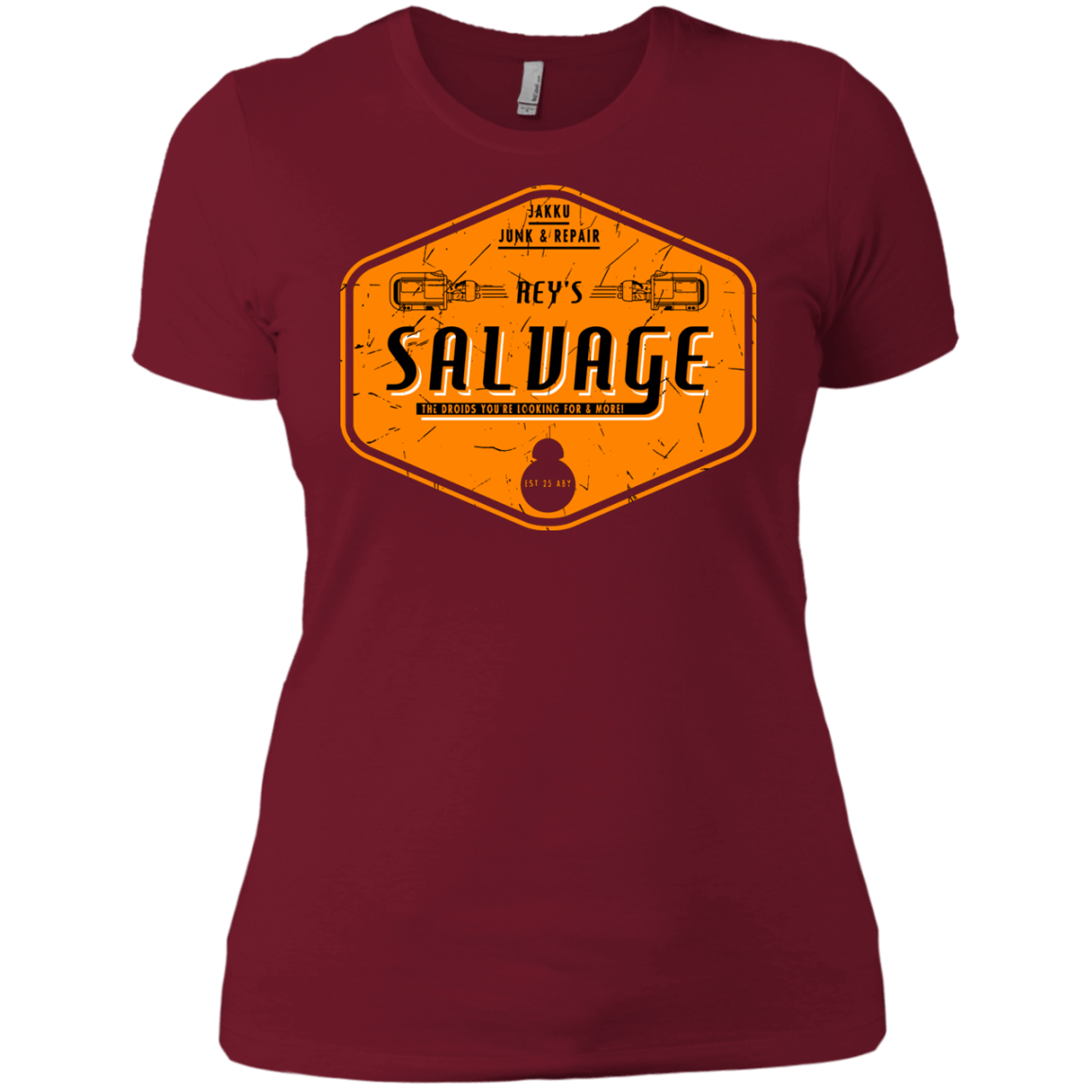 T-Shirts Scarlet / X-Small Reys Salvage Women's Premium T-Shirt