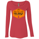 T-Shirts Vintage Red / S Reys Salvage Women's Triblend Long Sleeve Shirt