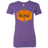T-Shirts Purple Rush / S Reys Salvage Women's Triblend T-Shirt