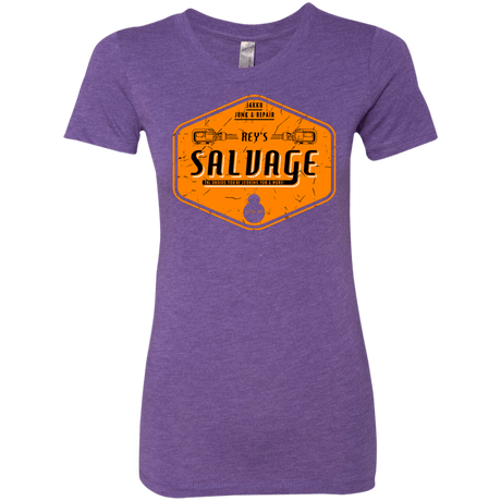 T-Shirts Purple Rush / S Reys Salvage Women's Triblend T-Shirt