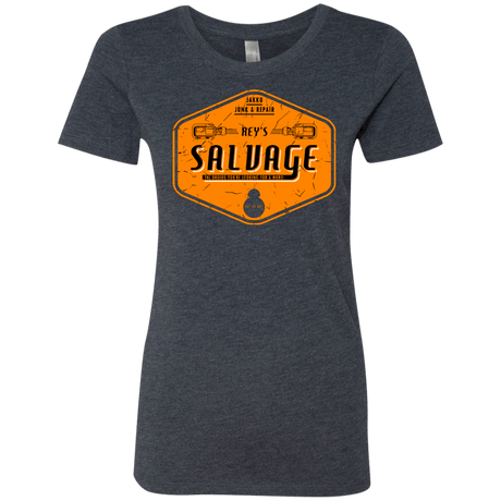 T-Shirts Vintage Navy / S Reys Salvage Women's Triblend T-Shirt