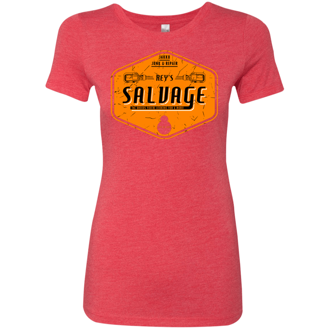 T-Shirts Vintage Red / S Reys Salvage Women's Triblend T-Shirt