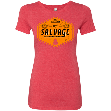 T-Shirts Vintage Red / S Reys Salvage Women's Triblend T-Shirt