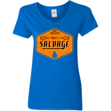 T-Shirts Royal / S Reys Salvage Women's V-Neck T-Shirt