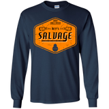 T-Shirts Navy / YS Reys Salvage Youth Long Sleeve T-Shirt