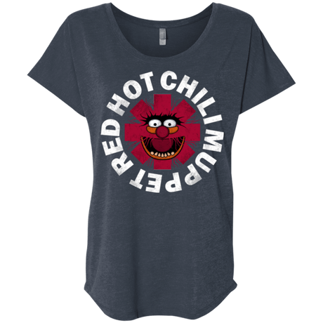 T-Shirts Vintage Navy / X-Small RHCM Triblend Dolman Sleeve