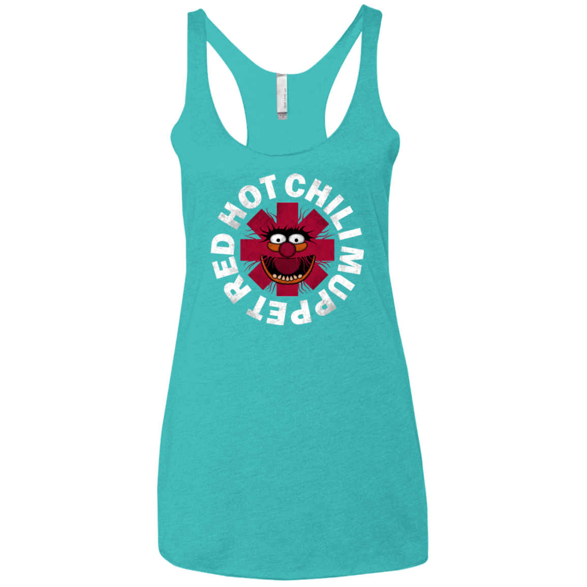 T-Shirts Tahiti Blue / X-Small RHCM Women's Triblend Racerback Tank