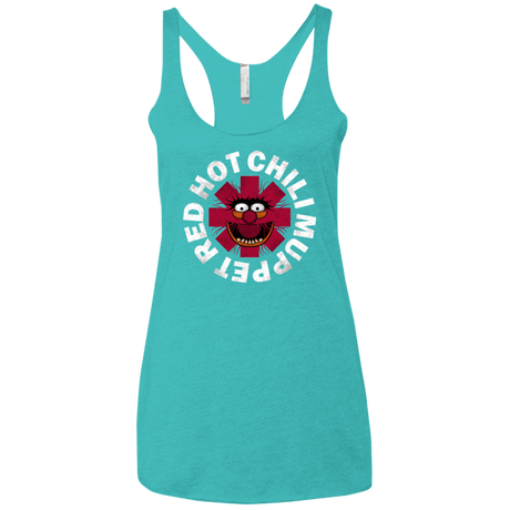 T-Shirts Tahiti Blue / X-Small RHCM Women's Triblend Racerback Tank