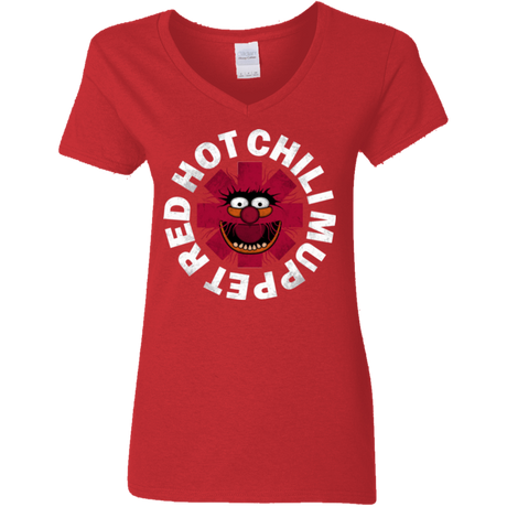 T-Shirts Red / S RHCM Women's V-Neck T-Shirt