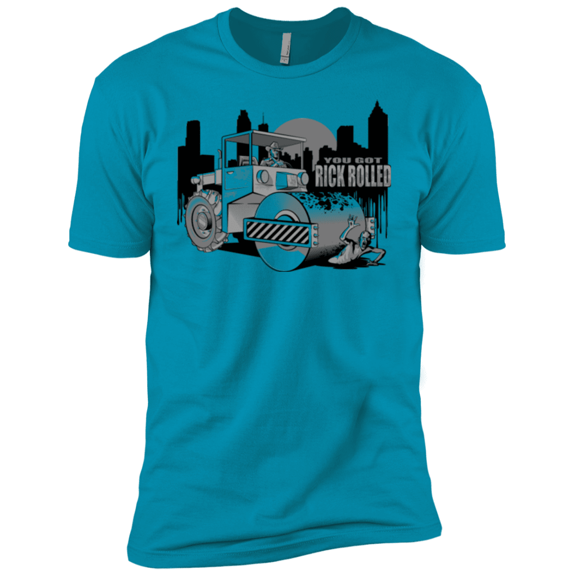 T-Shirts Turquoise / YXS Rick Rolled Boys Premium T-Shirt