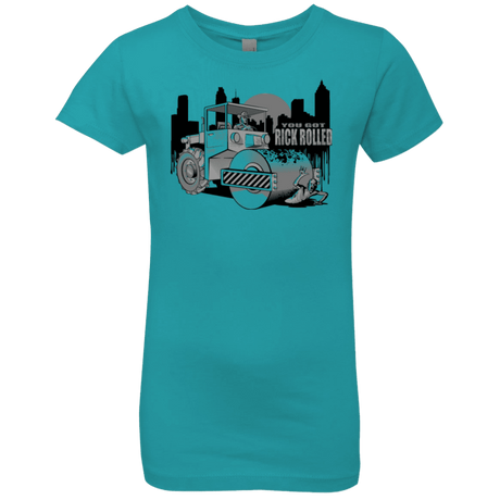 T-Shirts Tahiti Blue / YXS Rick Rolled Girls Premium T-Shirt