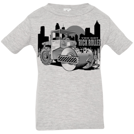 T-Shirts Heather / 6 Months Rick Rolled Infant Premium T-Shirt