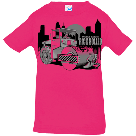 T-Shirts Hot Pink / 6 Months Rick Rolled Infant Premium T-Shirt