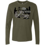 T-Shirts Military Green / Small Rick Rolled Men's Premium Long Sleeve