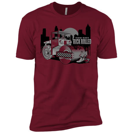 T-Shirts Cardinal / X-Small Rick Rolled Men's Premium T-Shirt