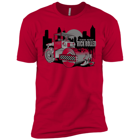 T-Shirts Red / X-Small Rick Rolled Men's Premium T-Shirt