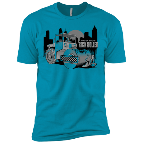 T-Shirts Turquoise / X-Small Rick Rolled Men's Premium T-Shirt