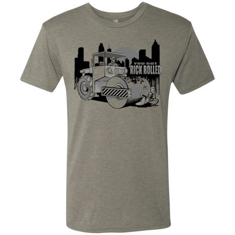 T-Shirts Venetian Grey / Small Rick Rolled Men's Triblend T-Shirt