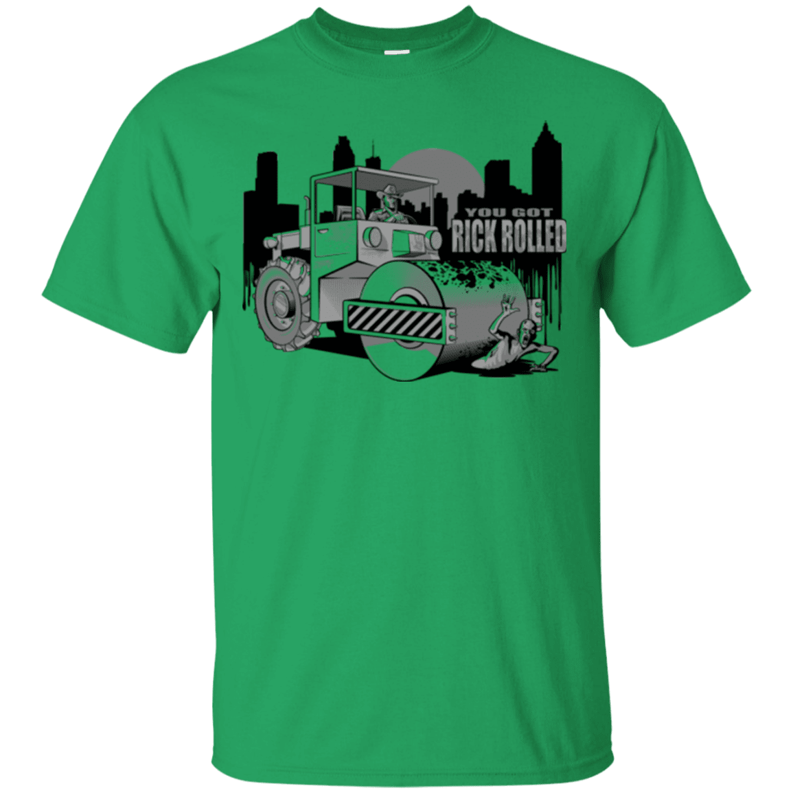 T-Shirts Irish Green / Small Rick Rolled T-Shirt