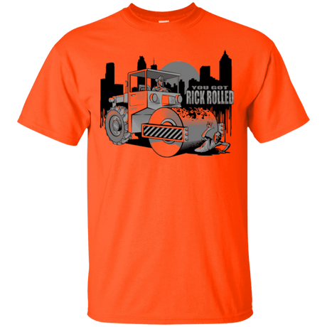 T-Shirts Orange / Small Rick Rolled T-Shirt